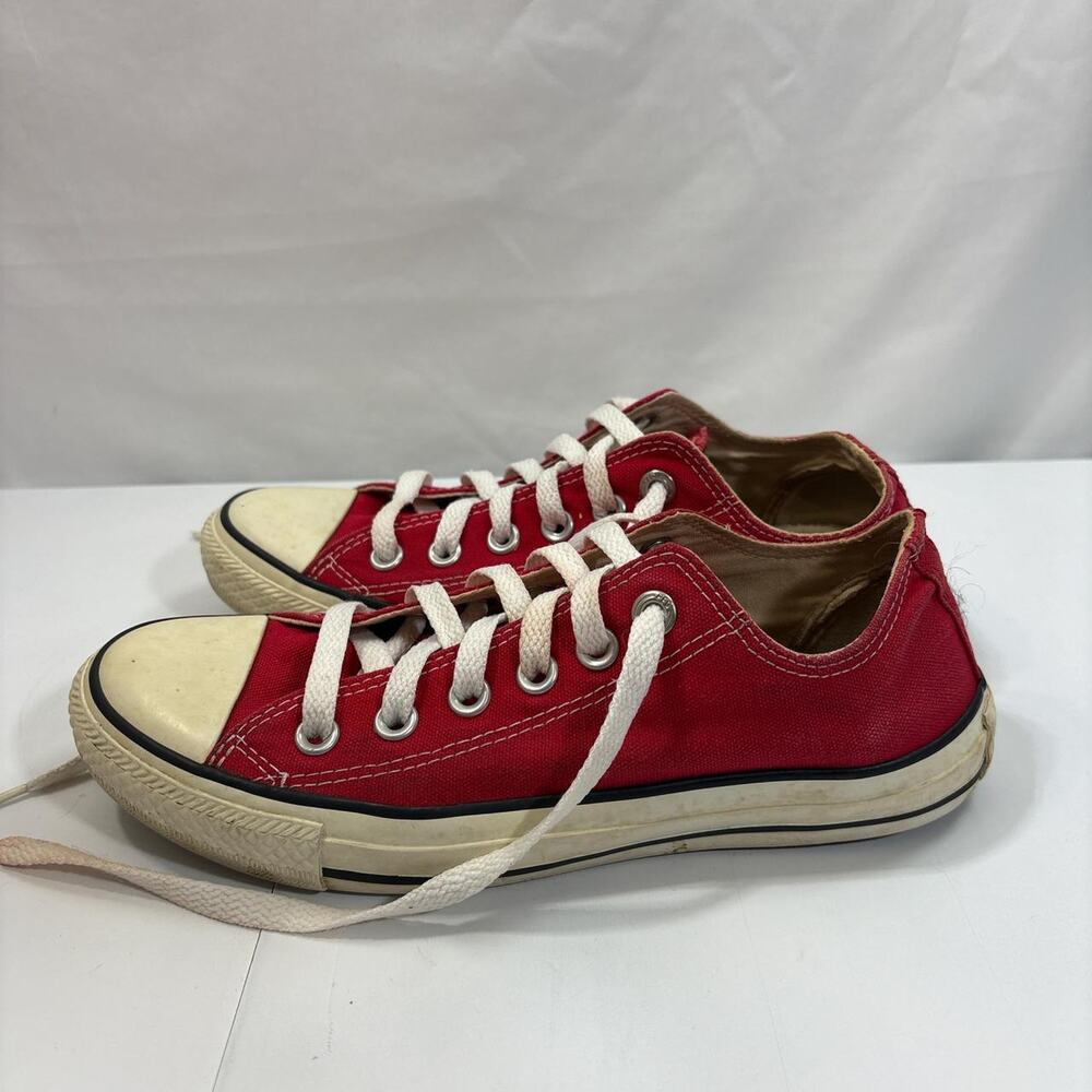 Converse Chuck Taylor All Star (PROJECT)RED Low Top Red Sneakers Men’s Size 8